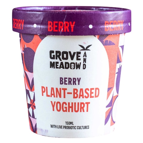 Grove And Meadow Plant Based Berry Yoghurt 150ml